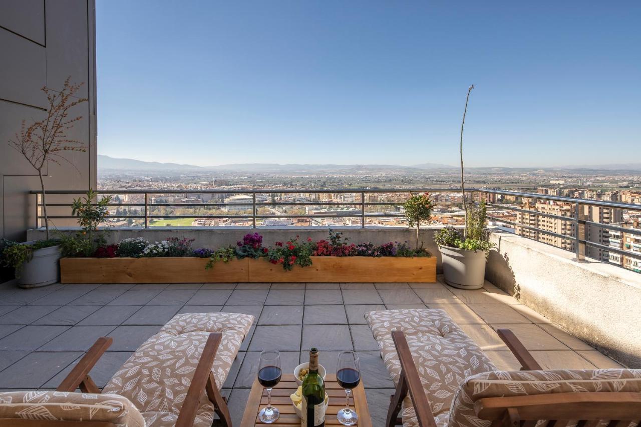 Atico Top Granada, Penthouse, 18-19Th Floor, City Centre, Views, Terrace, Free Parking Екстериор снимка