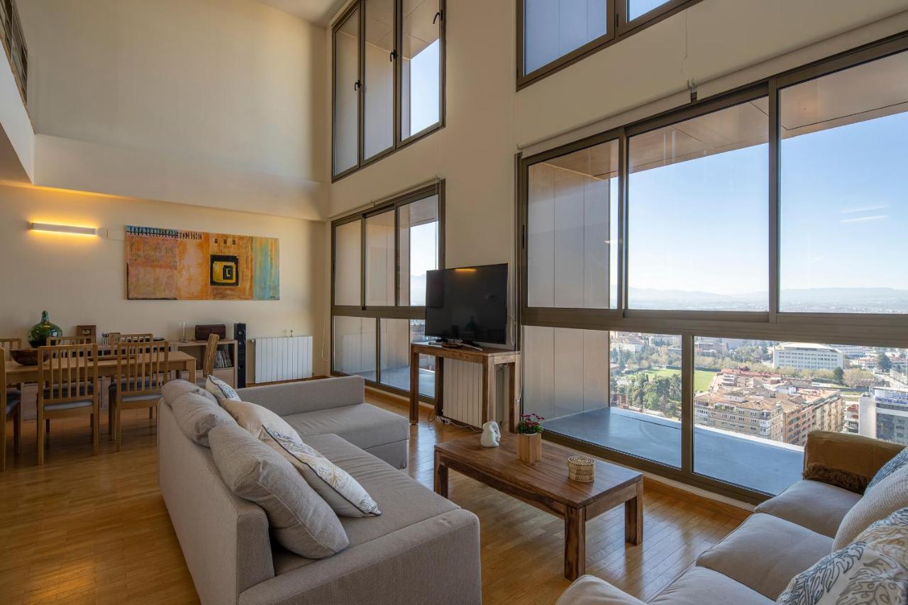 Atico Top Granada, Penthouse, 18-19Th Floor, City Centre, Views, Terrace, Free Parking Екстериор снимка