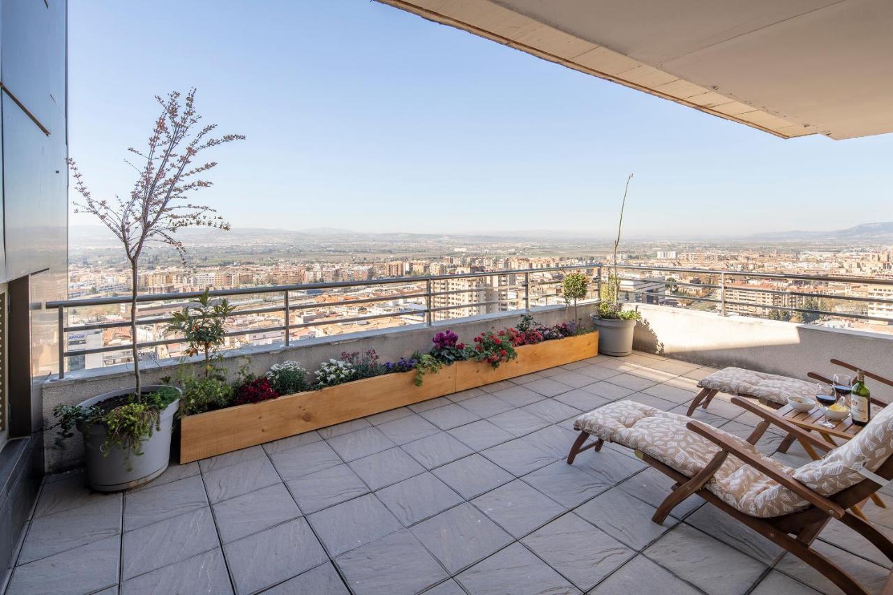 Atico Top Granada, Penthouse, 18-19Th Floor, City Centre, Views, Terrace, Free Parking Екстериор снимка