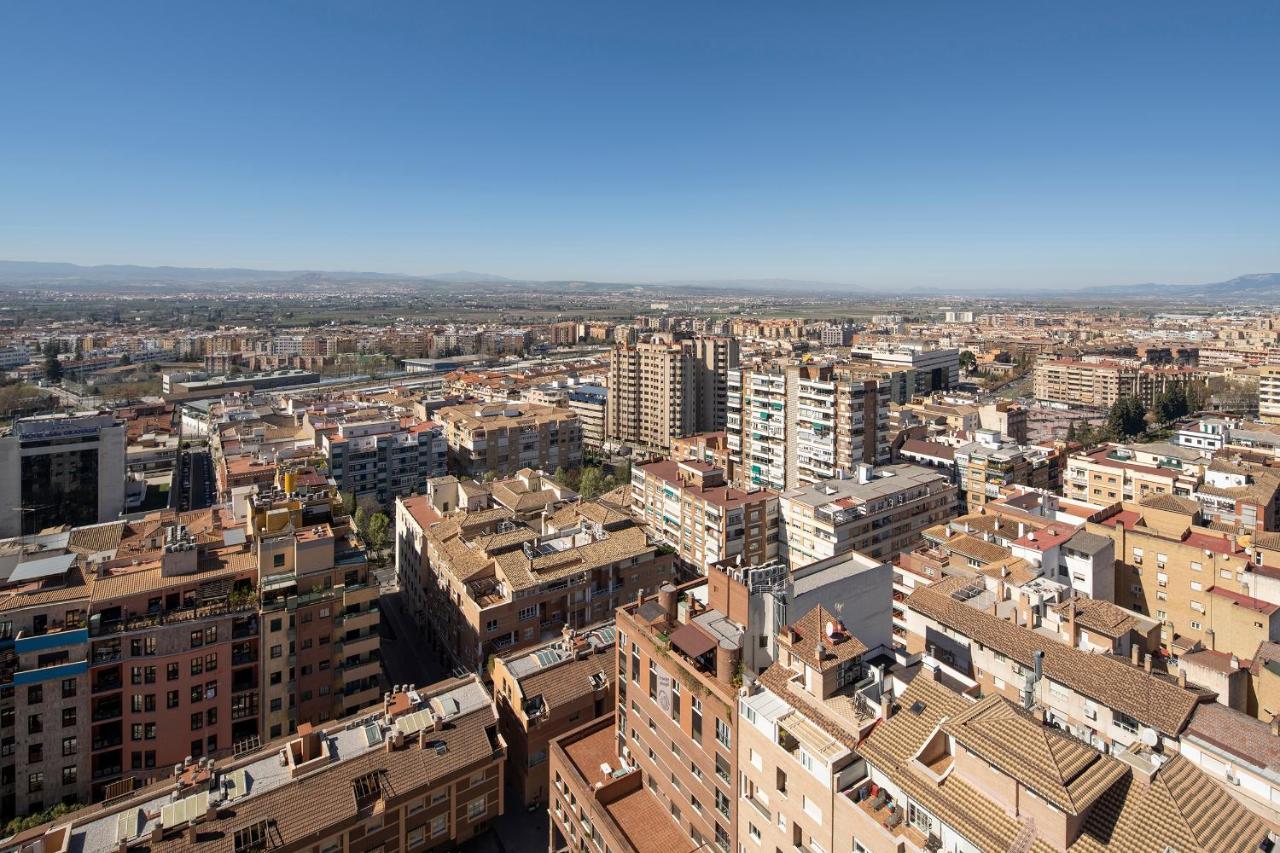 Atico Top Granada, Penthouse, 18-19Th Floor, City Centre, Views, Terrace, Free Parking Екстериор снимка