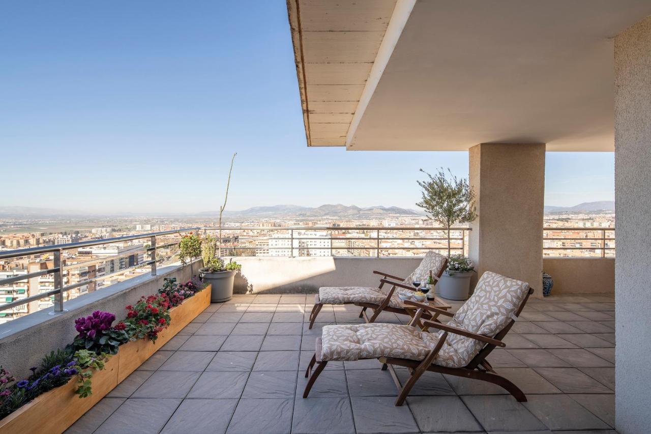 Atico Top Granada, Penthouse, 18-19Th Floor, City Centre, Views, Terrace, Free Parking Екстериор снимка